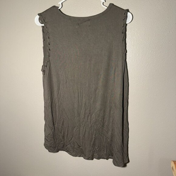 Maurices 24/7 tank top - army green color - New With Tags - Picture 3 of 4